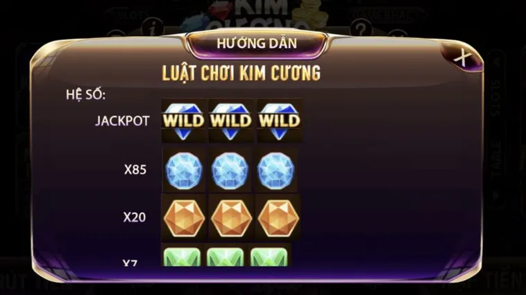 Khám Phá Trò Chơi Nổ Hũ Kim Cương Hấp Dẫn Tại Nohu90 Năm 2025
